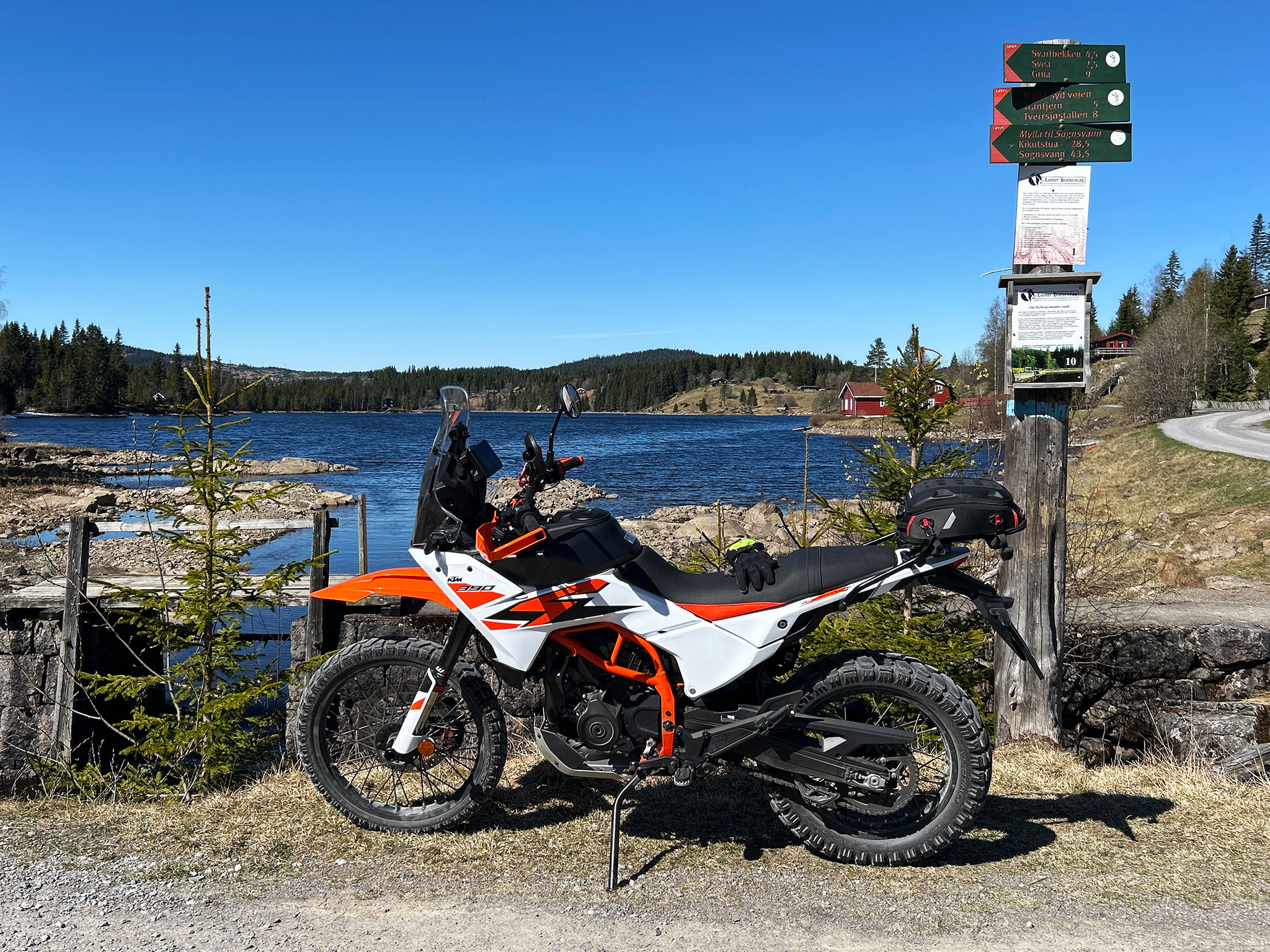 KTM 390 Aventure R La KTM 390 Adventure R est vraiment aventureuse.