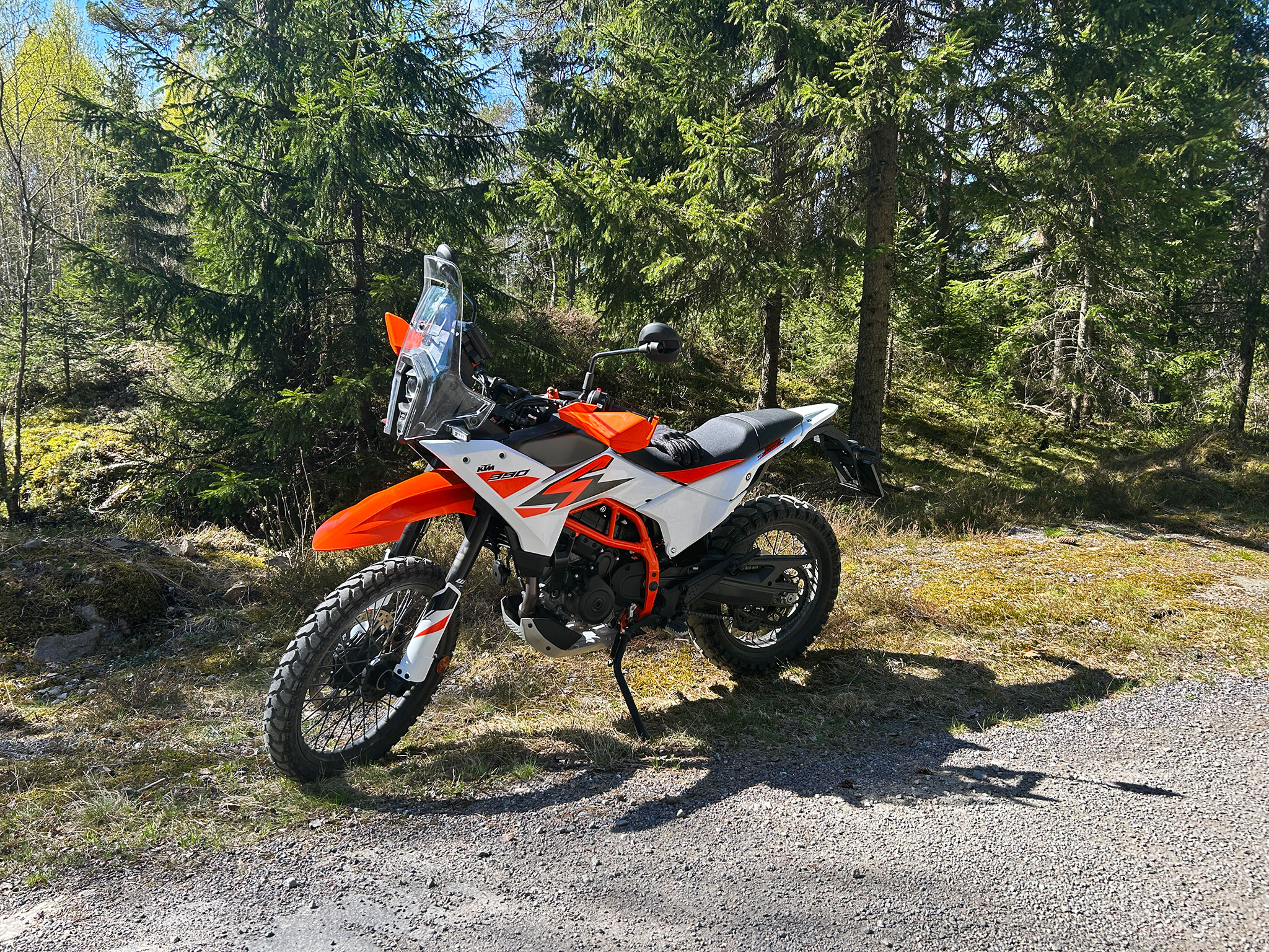 Rouler dans les bois au sud d'Oslo Rouler dans les bois au sud d'Oslo